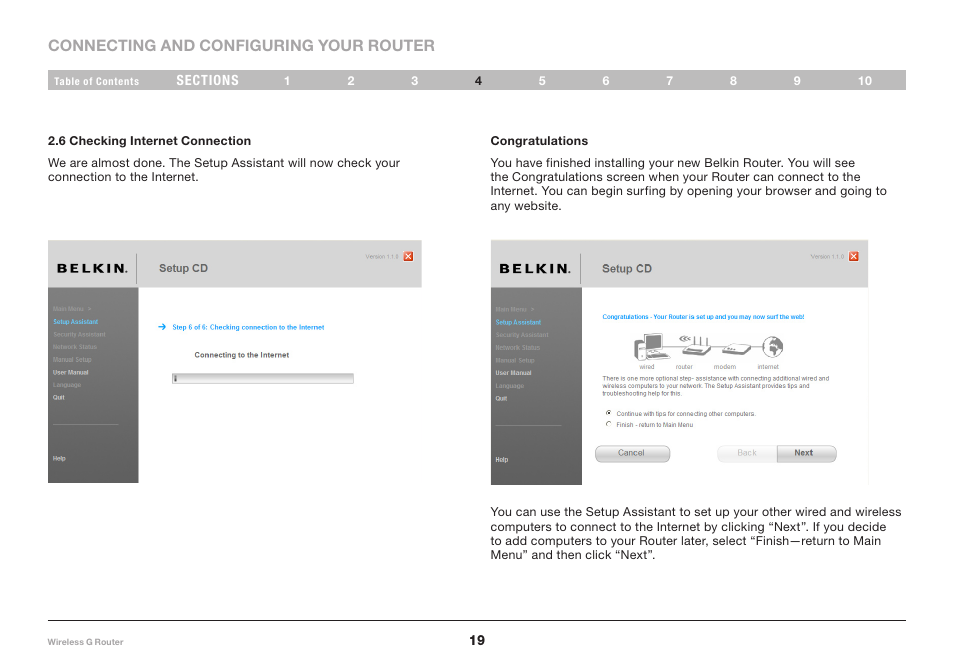 Belkin F5D7234NP4 User Manual | Page 21 / 209