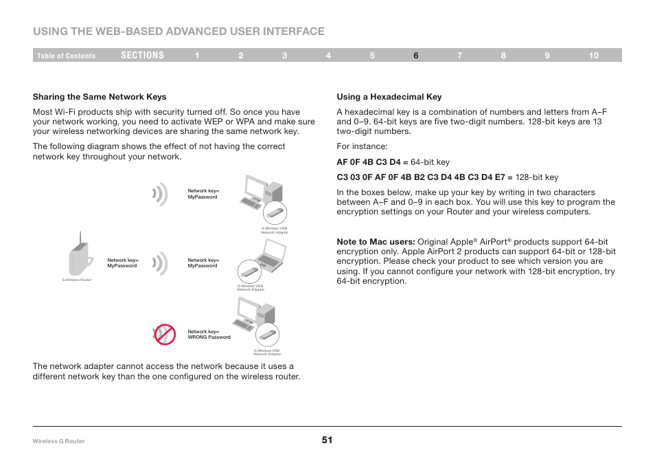 Using the web-based advanced user interface | Belkin F5D7234NP4 User Manual | Page 53 / 209