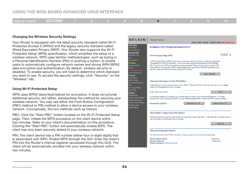 Belkin F5D7234NP4 User Manual | Page 56 / 209