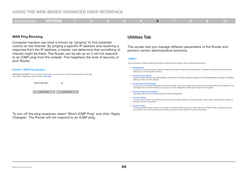 Belkin F5D7234NP4 User Manual | Page 68 / 209