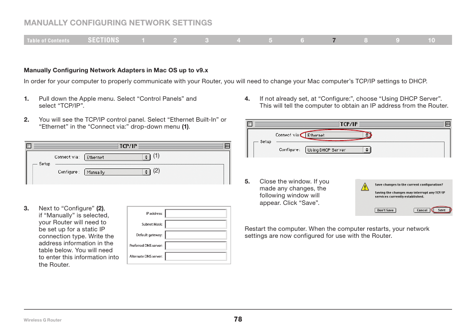 Belkin F5D7234NP4 User Manual | Page 80 / 209