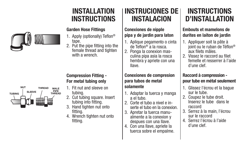 Watts A-158A User Manual | 2 pages