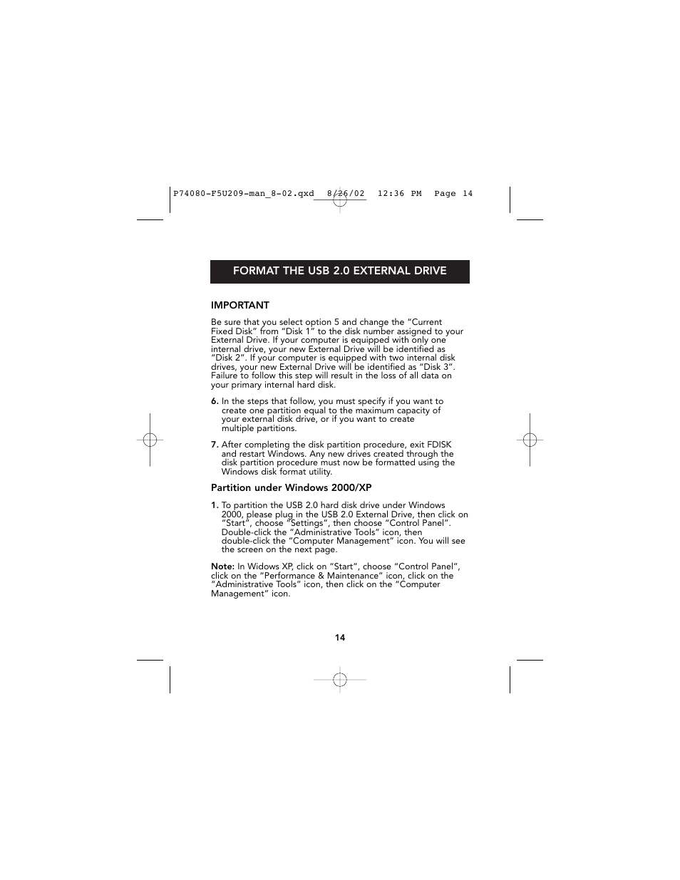 Belkin P74080 User Manual | Page 18 / 21