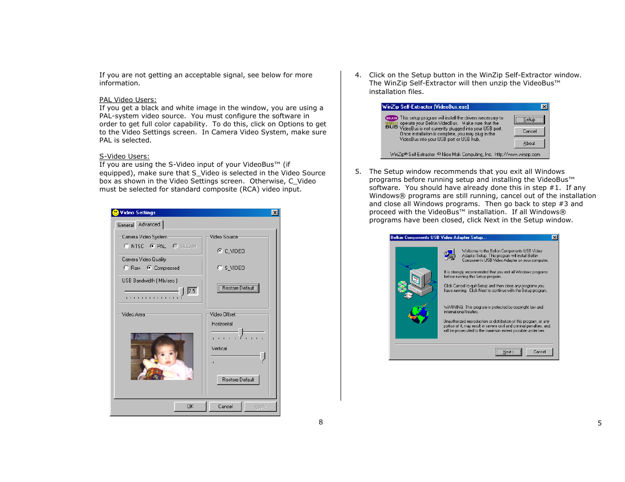 Belkin F5U206 User Manual | Page 5 / 6