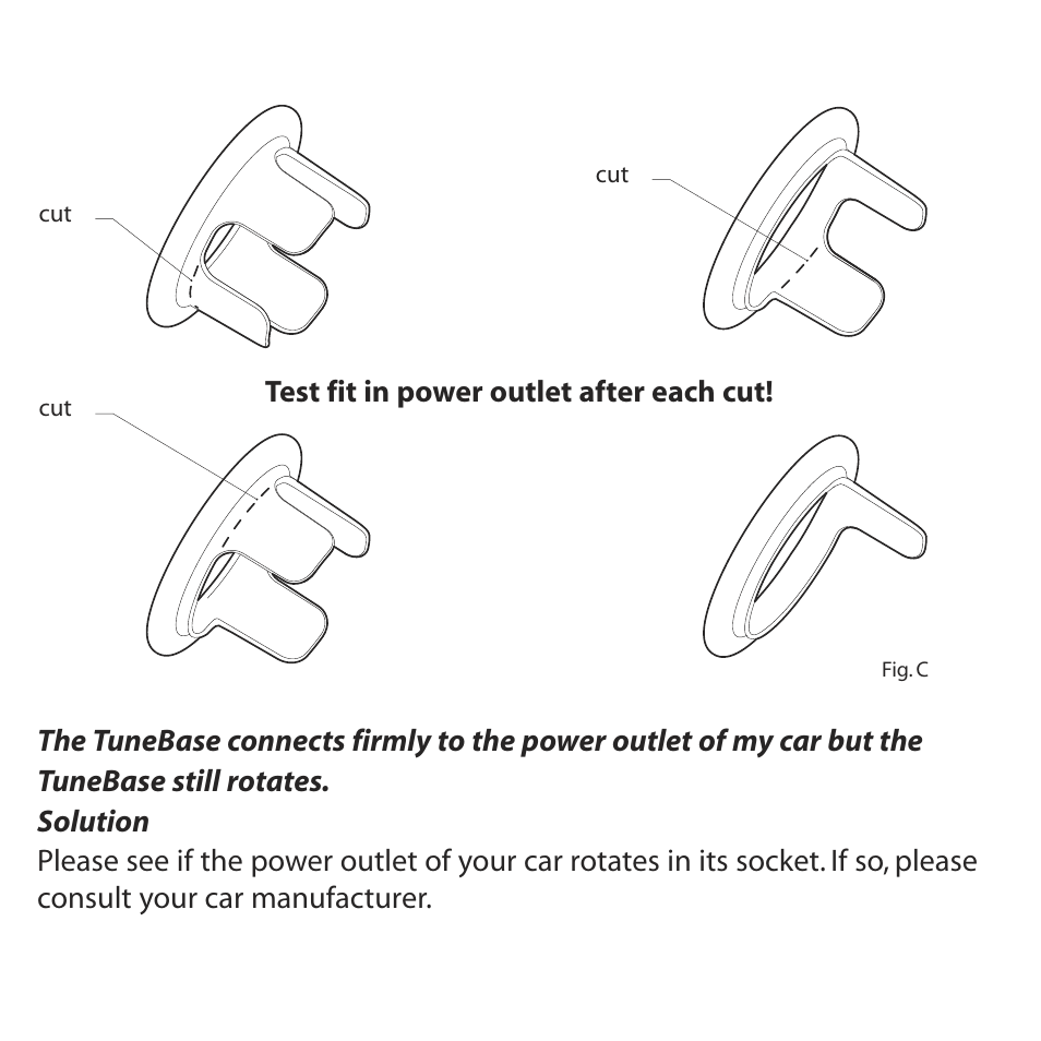Belkin TuneBase FM Mount F8V7097 User Manual | Page 10 / 16