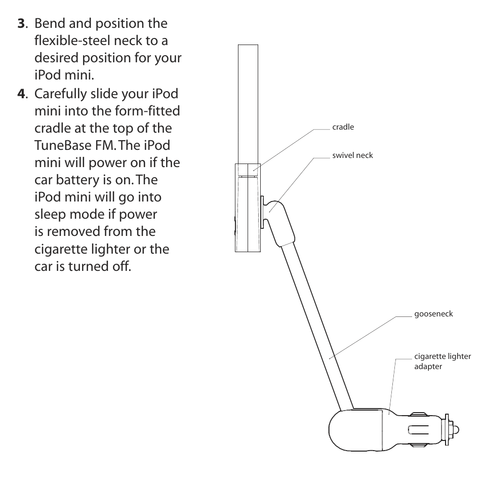 Belkin TuneBase FM Mount F8V7097 User Manual | Page 3 / 16