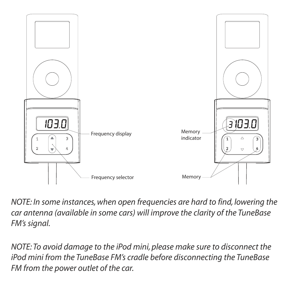 Belkin TuneBase FM Mount F8V7097 User Manual | Page 6 / 16