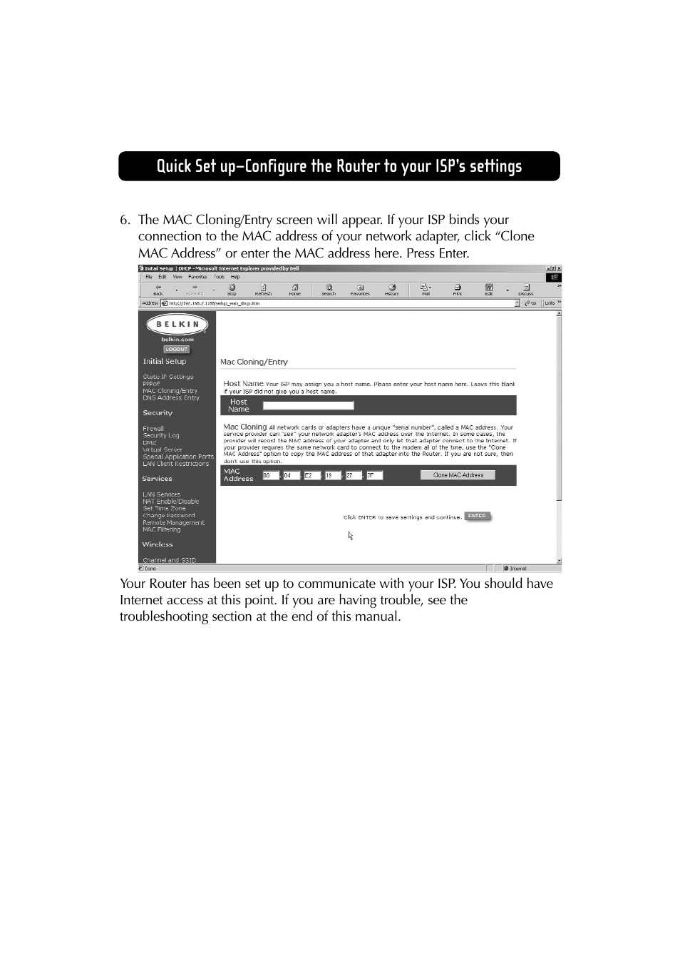 Belkin F5D6230-3 User Manual | Page 12 / 71