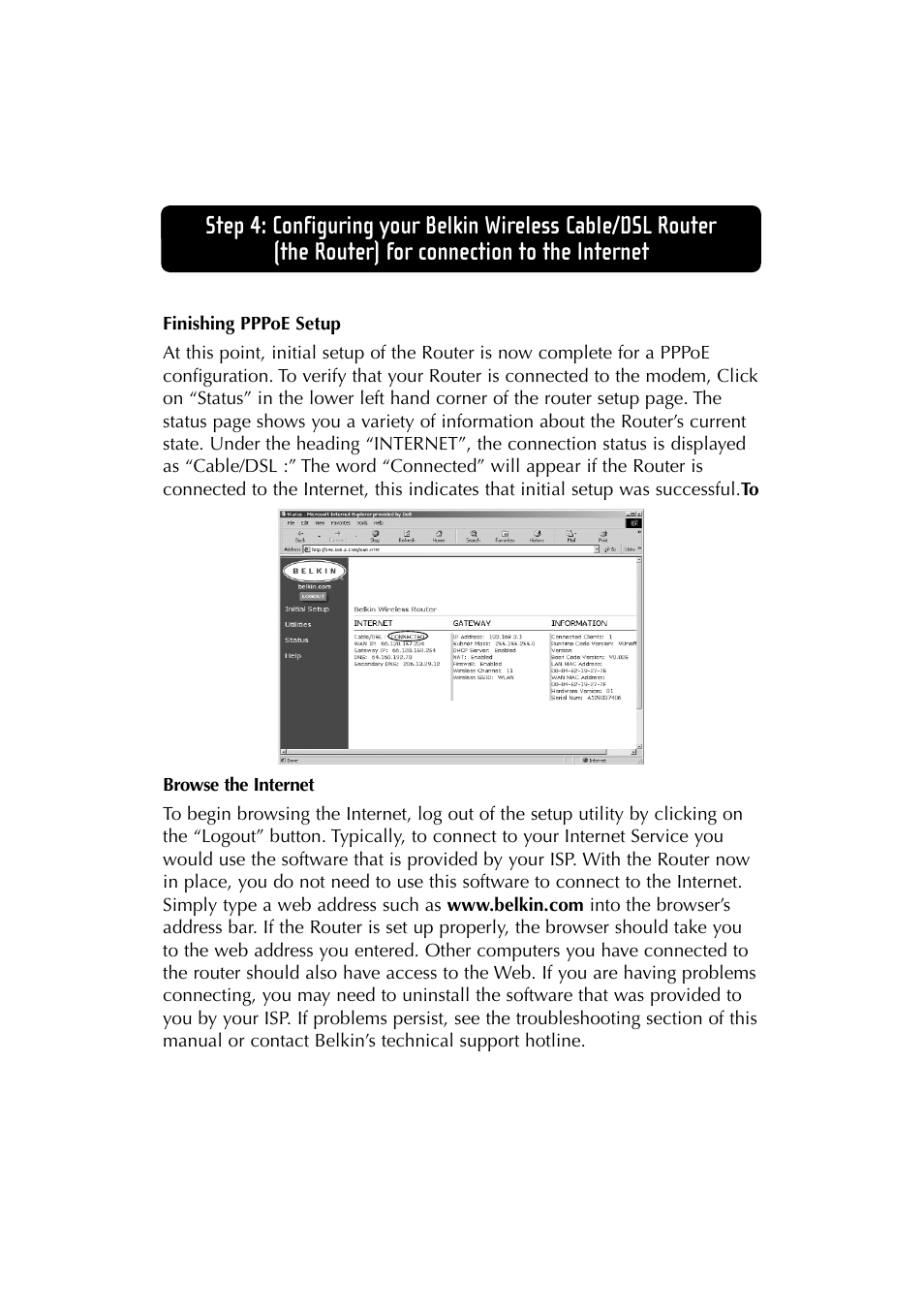 Belkin F5D6230-3 User Manual | Page 47 / 71