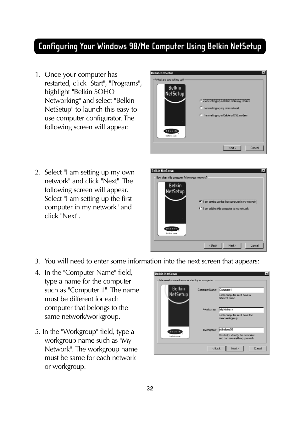 Belkin Wireless Notebook Network Card User Manual | Page 34 / 49