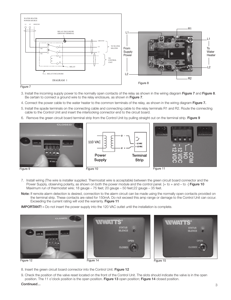 Watts LFWDS User Manual | Page 3 / 12