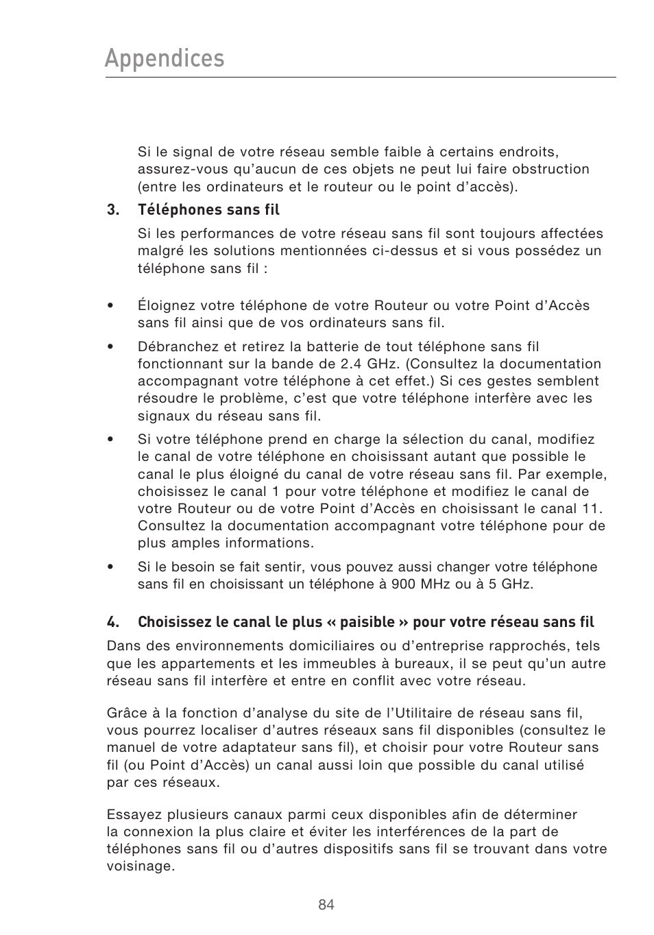 Appendices | Belkin F5D9630UK4A User Manual | Page 178 / 552