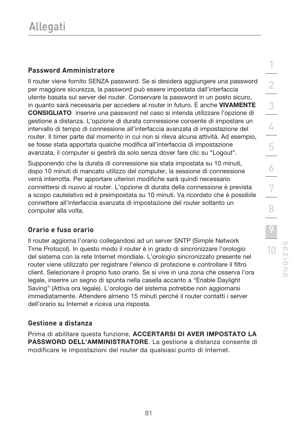 Allegati | Belkin F5D9630UK4A User Manual | Page 543 / 552