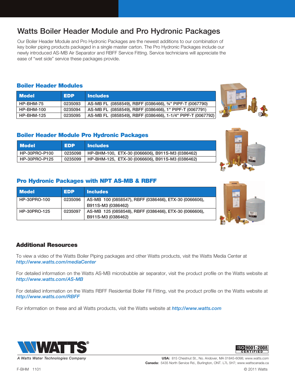 Additional resources | Watts HP-BHM User Manual | Page 4 / 4