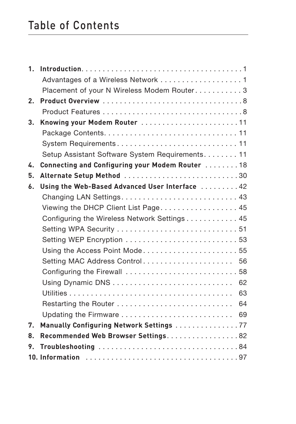 Belkin F5D8633-4 User Manual | Page 2 / 606