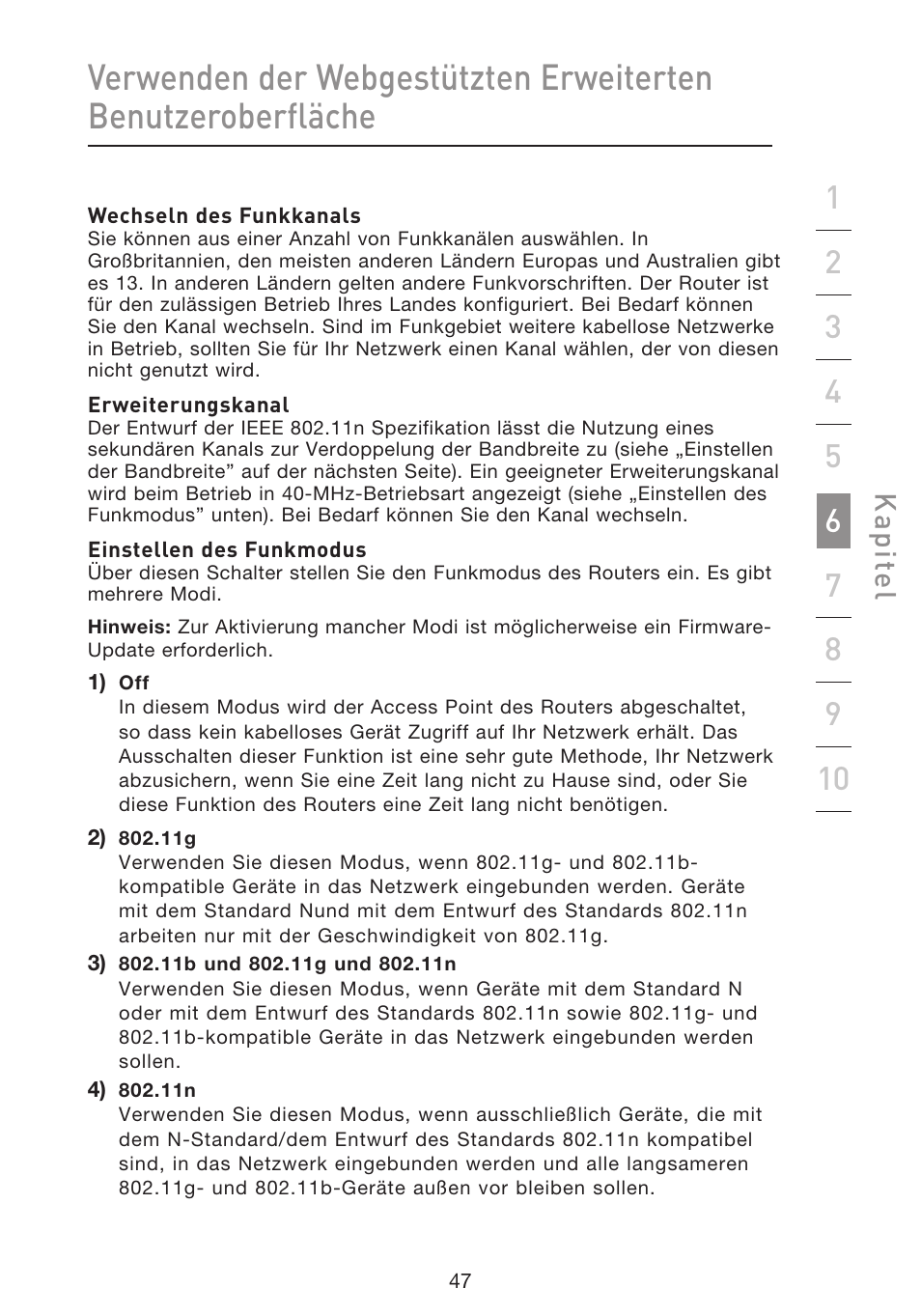 Kap ite l | Belkin F5D8633-4 User Manual | Page 251 / 606