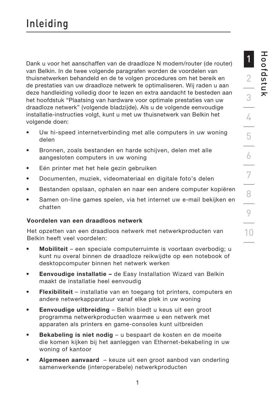 Inleiding, Hoo fd st u k | Belkin F5D8633-4 User Manual | Page 306 / 606