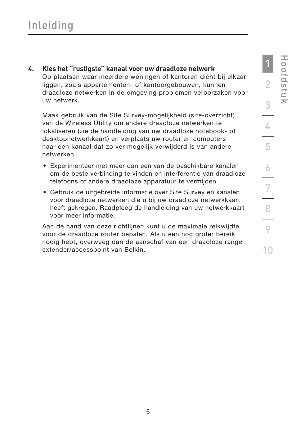 Inleiding, Hoo fd st u k | Belkin F5D8633-4 User Manual | Page 310 / 606