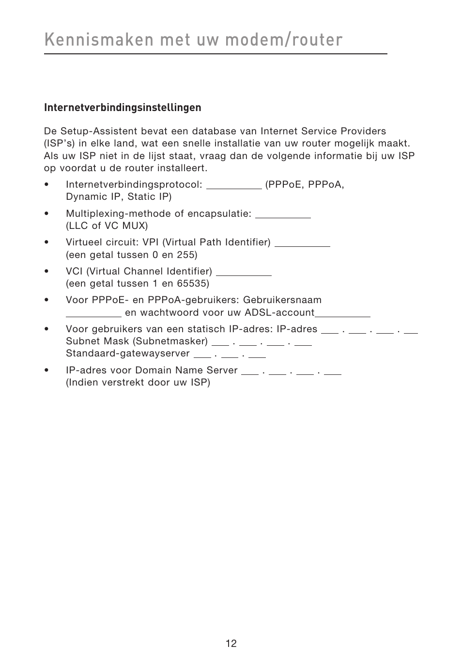 Kennismaken met uw modem/router | Belkin F5D8633-4 User Manual | Page 317 / 606