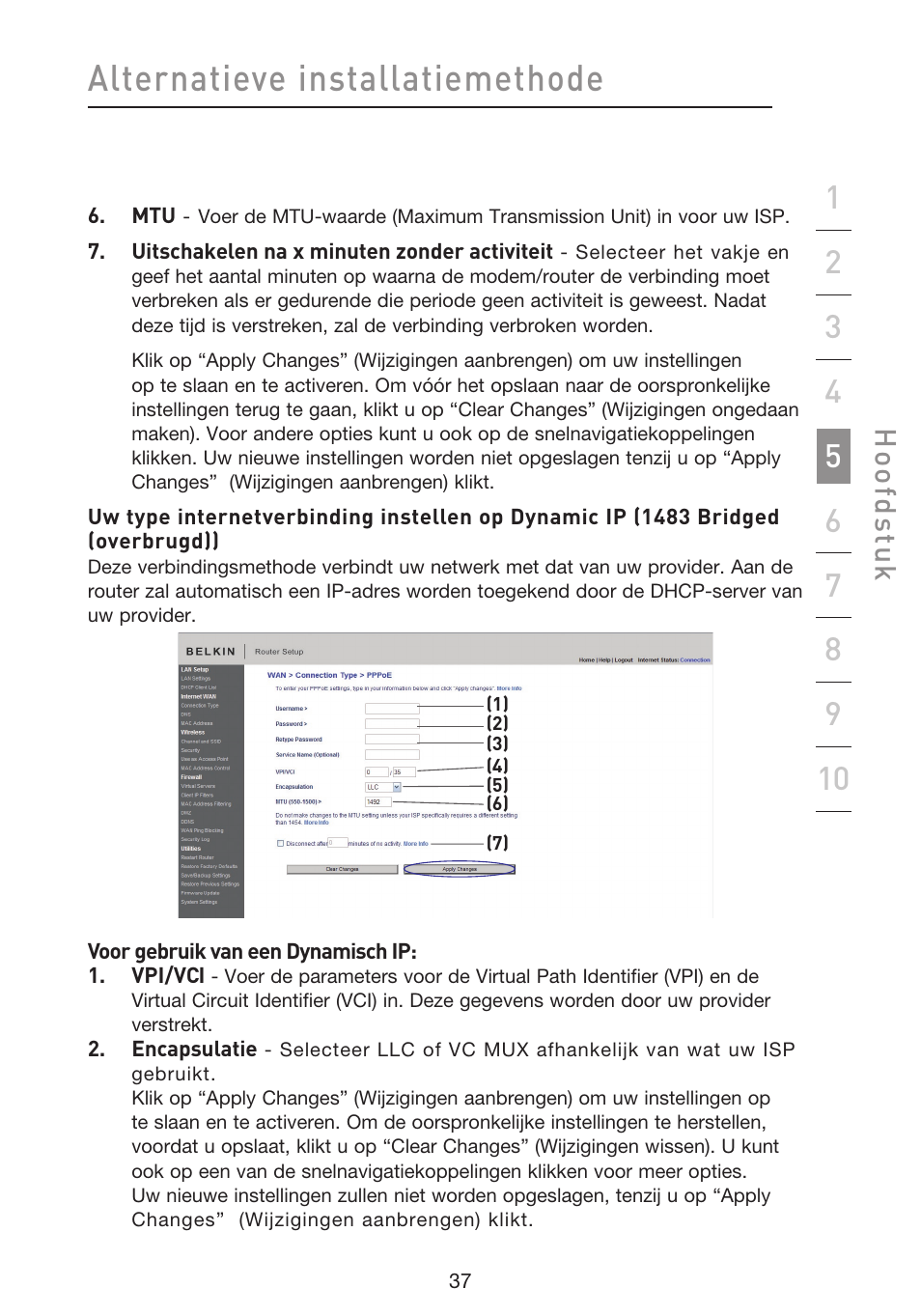 Alternatieve installatiemethode, Hoo fd st u k | Belkin F5D8633-4 User Manual | Page 342 / 606