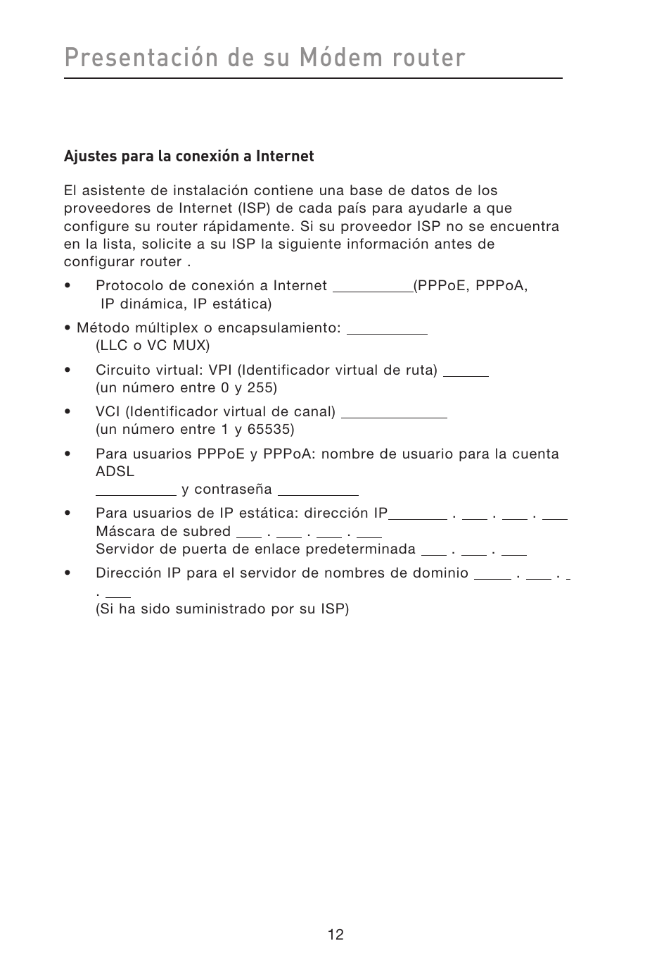 Presentación de su módem router | Belkin F5D8633-4 User Manual | Page 418 / 606