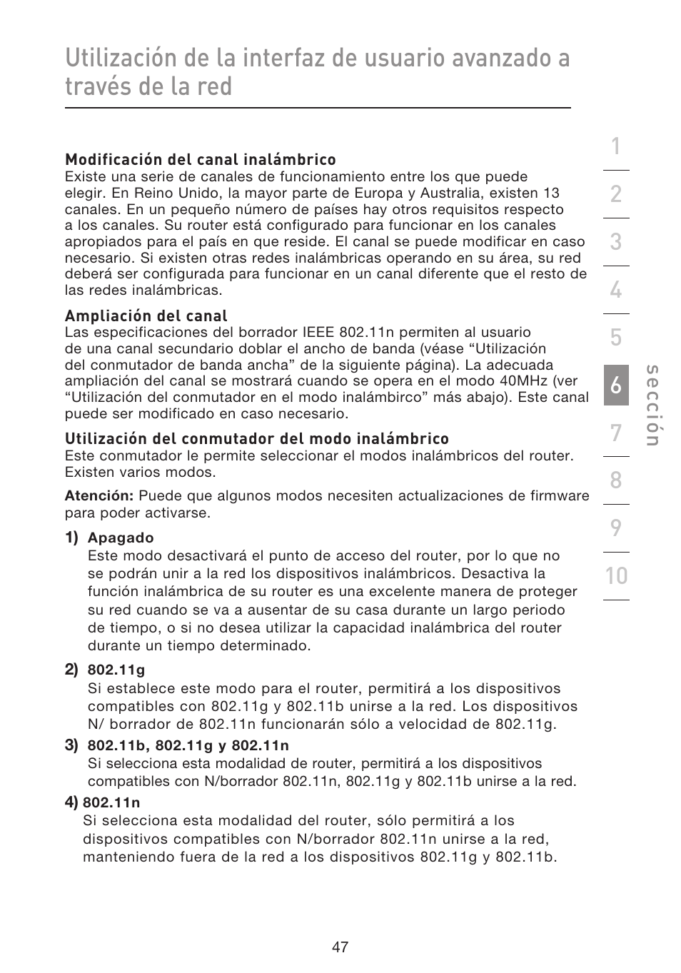 Se cc ió n | Belkin F5D8633-4 User Manual | Page 453 / 606