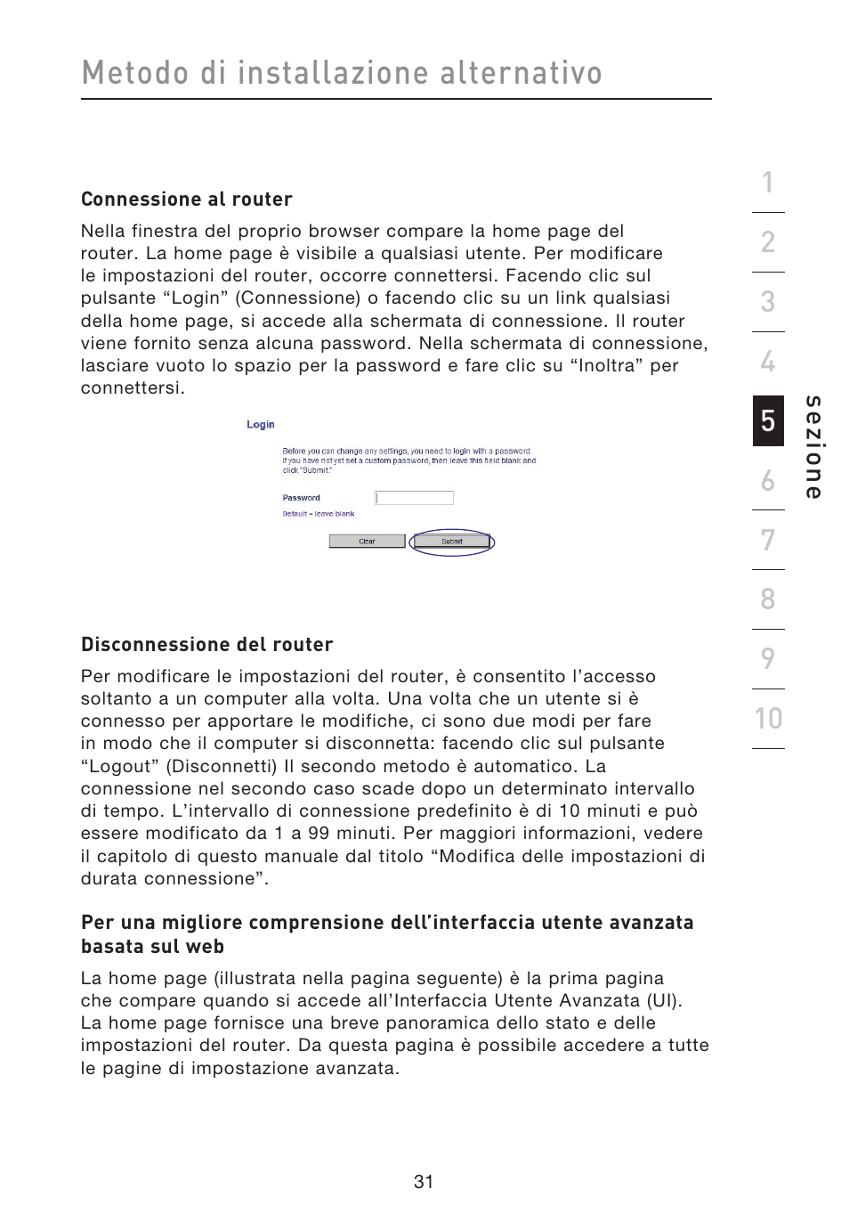 Metodo di installazione alternativo | Belkin F5D8633-4 User Manual | Page 538 / 606