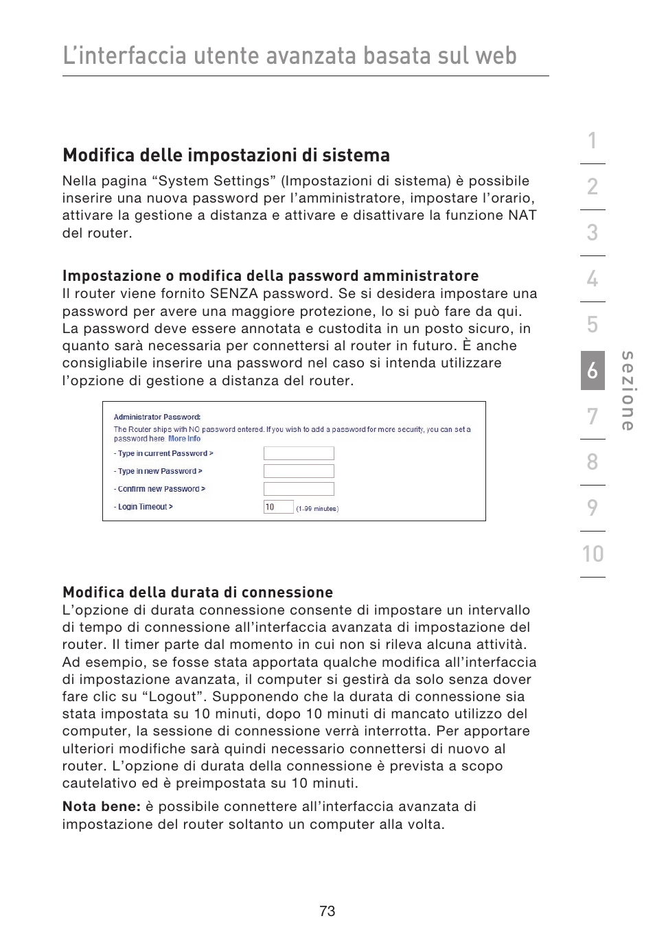 L’interfaccia utente avanzata basata sul web | Belkin F5D8633-4 User Manual | Page 580 / 606