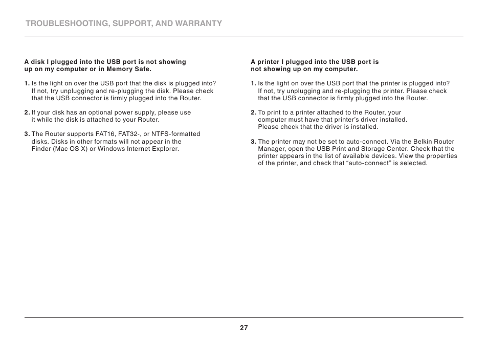 Belkin 8820AU00376 User Manual | Page 29 / 37