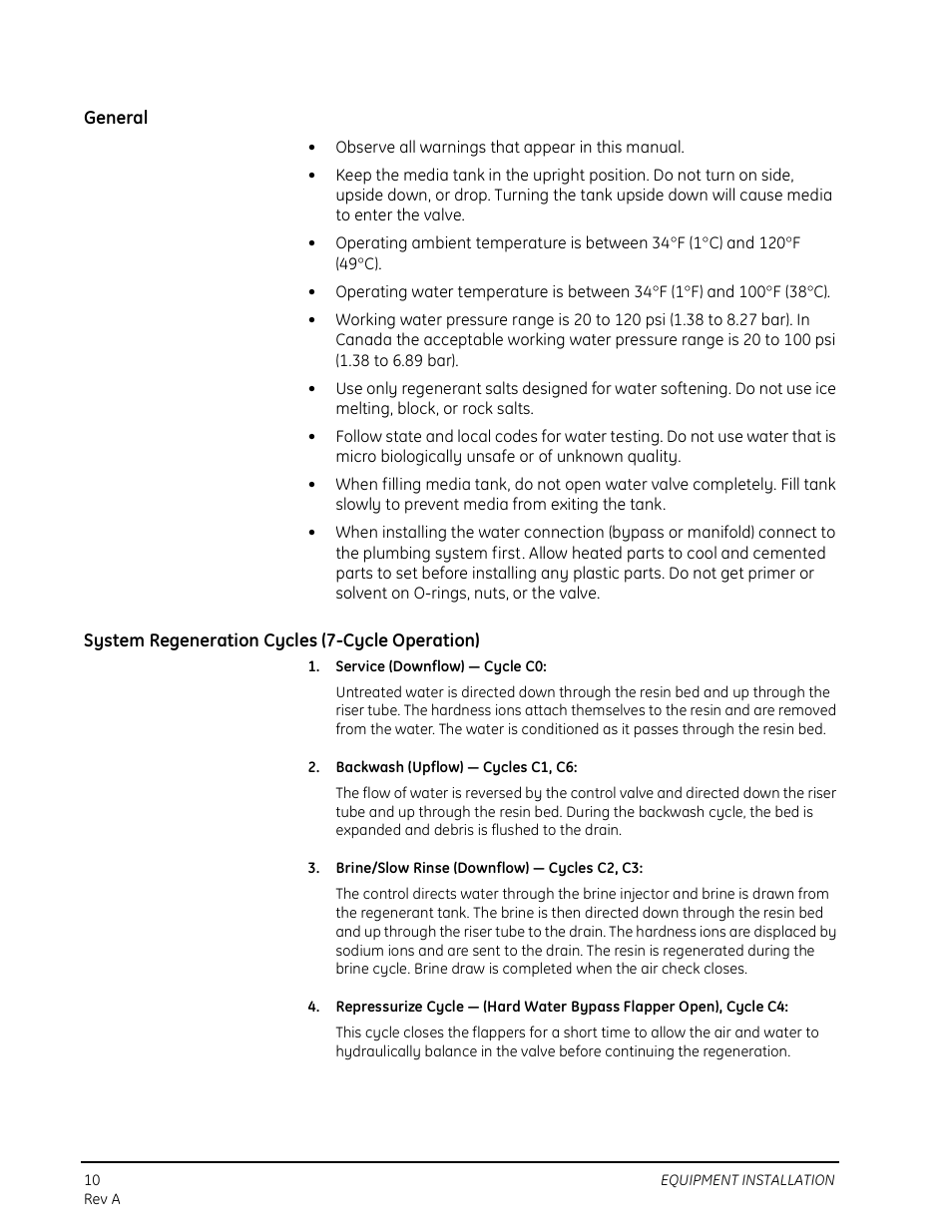 Watts Autotrol 263 / 268 (Logix Series) User Manual | Page 10 / 67