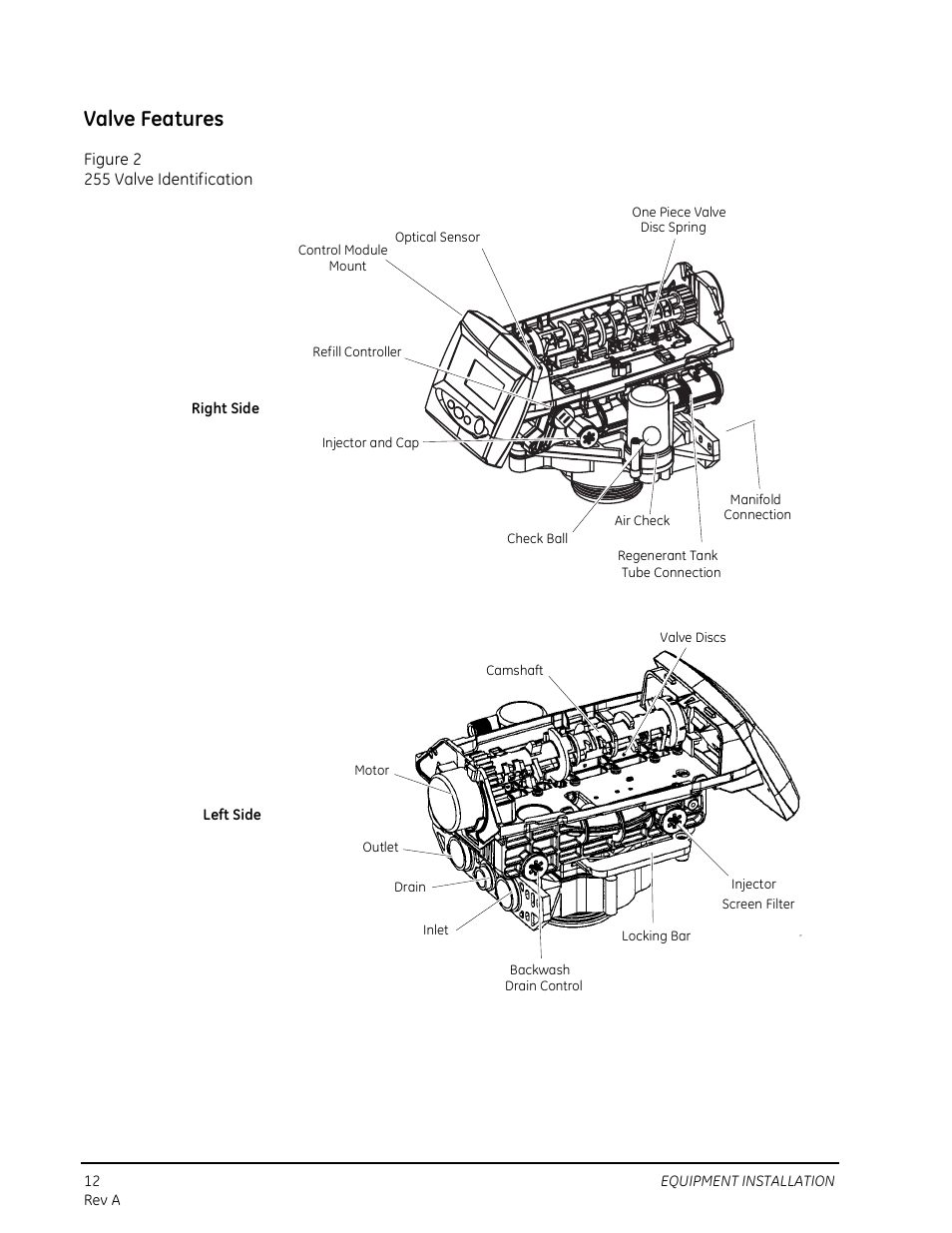 Valve features | Watts Autotrol 263 / 268 (Logix Series) User Manual | Page 12 / 67