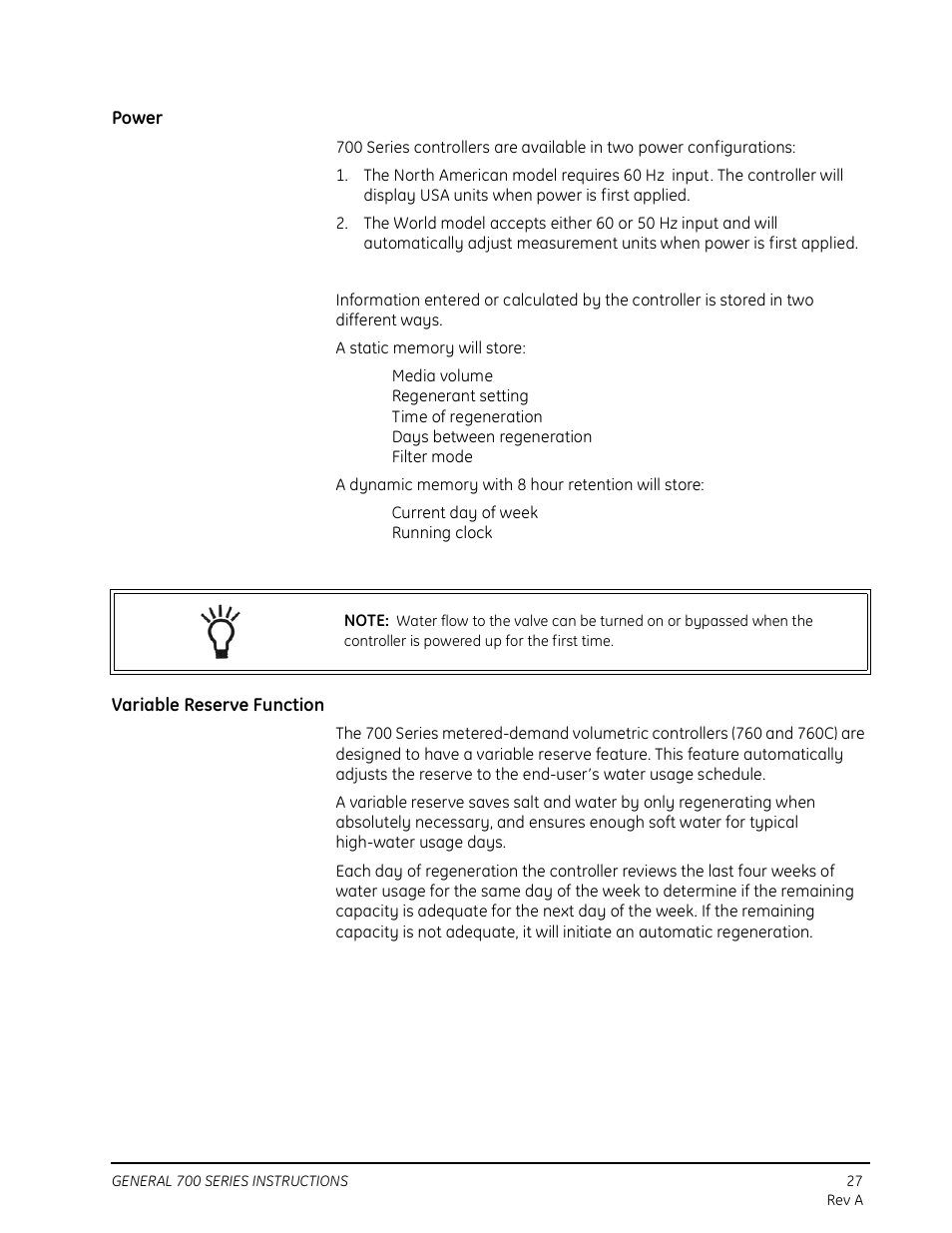 Watts Autotrol 263 / 268 (Logix Series) User Manual | Page 27 / 67
