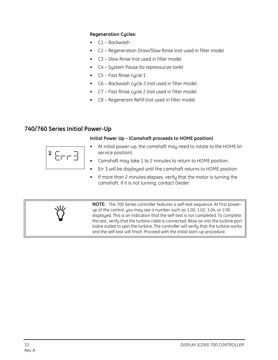 740/760 series initial power-up | Watts Autotrol 263 / 268 (Logix Series) User Manual | Page 32 / 67