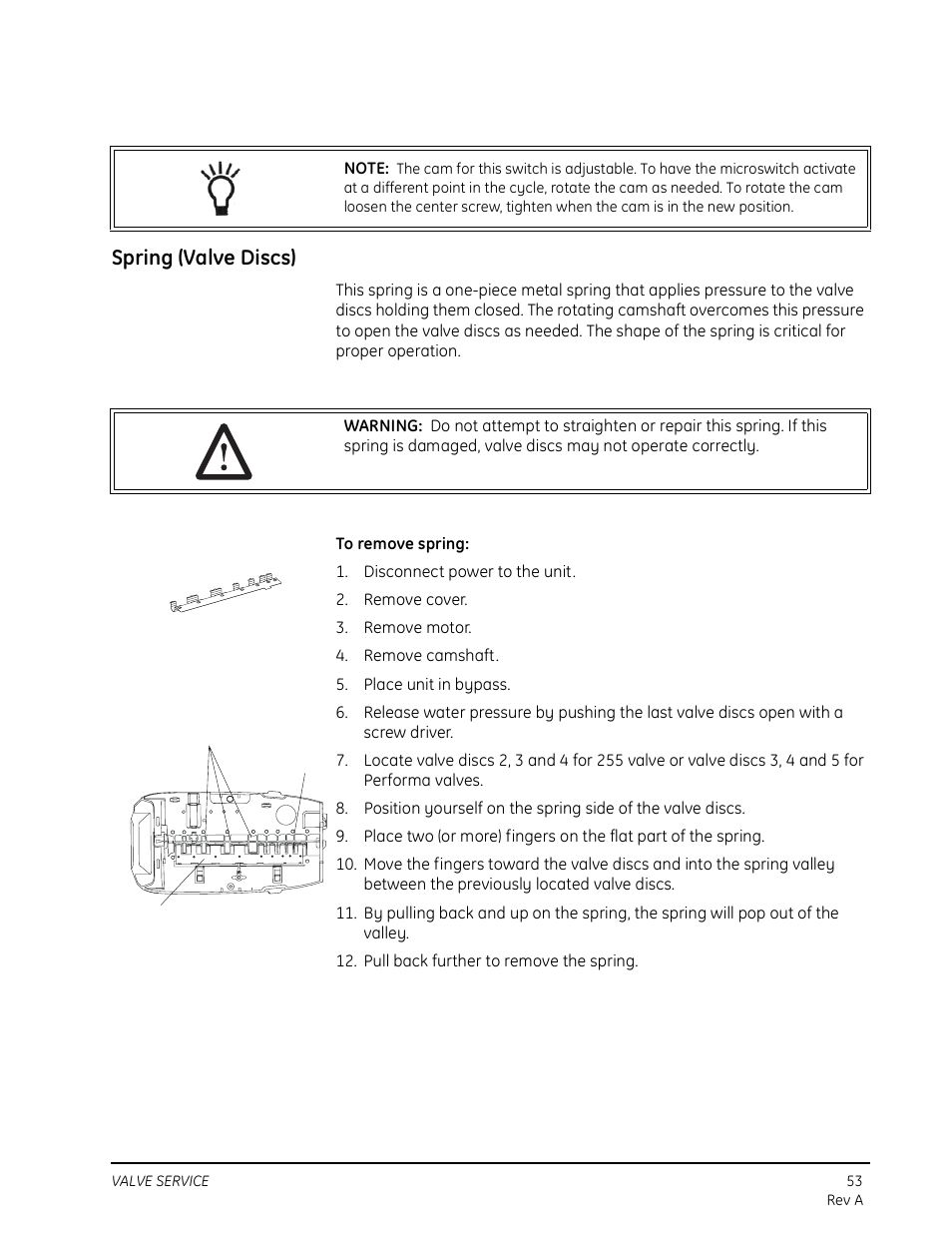 Spring (valve discs) | Watts Autotrol 263 / 268 (Logix Series) User Manual | Page 53 / 67