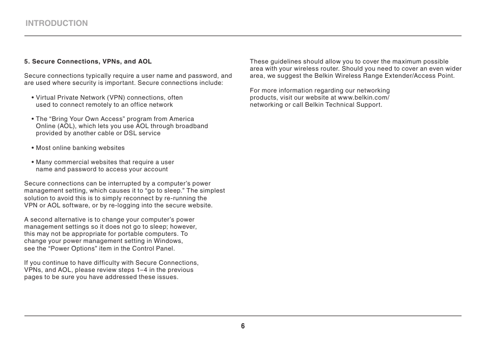 Belkin F9L1109V1 User Manual | Page 8 / 40