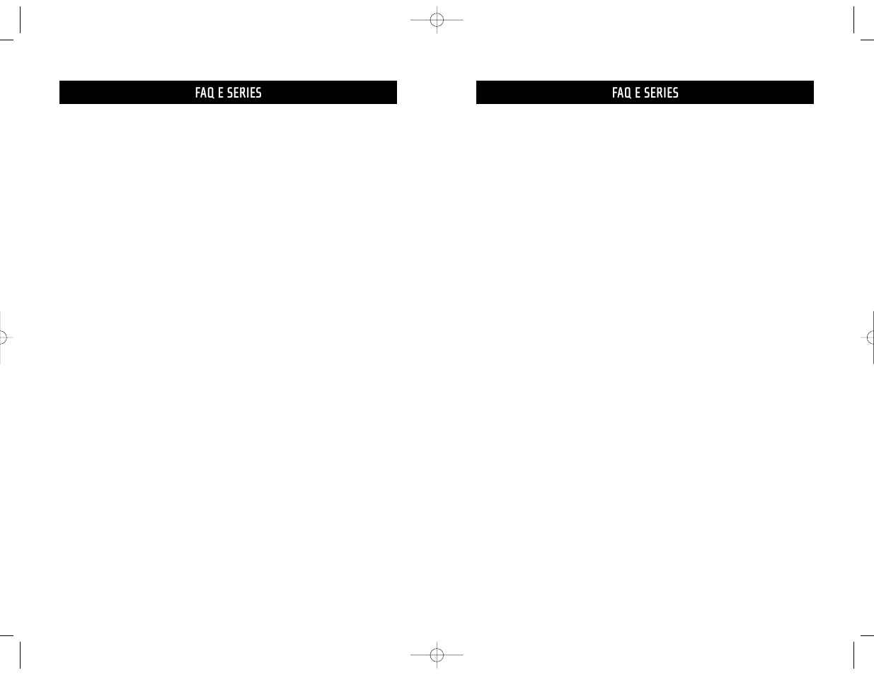 Faq e series | Belkin F1DB102P User Manual | Page 11 / 15