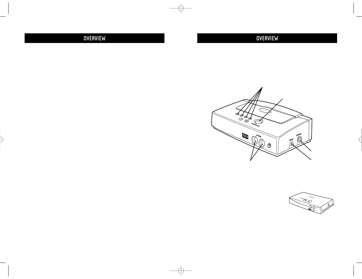 Overview, Port 2-port, Unit display diagrams with explanation | Belkin F1DB102P User Manual | Page 4 / 15