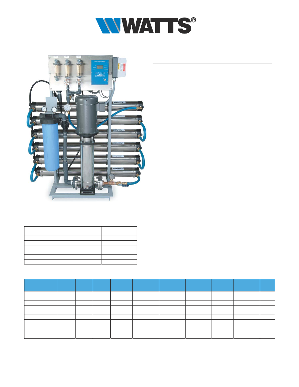 Watts R14-06-1111000 User Manual | 2 pages