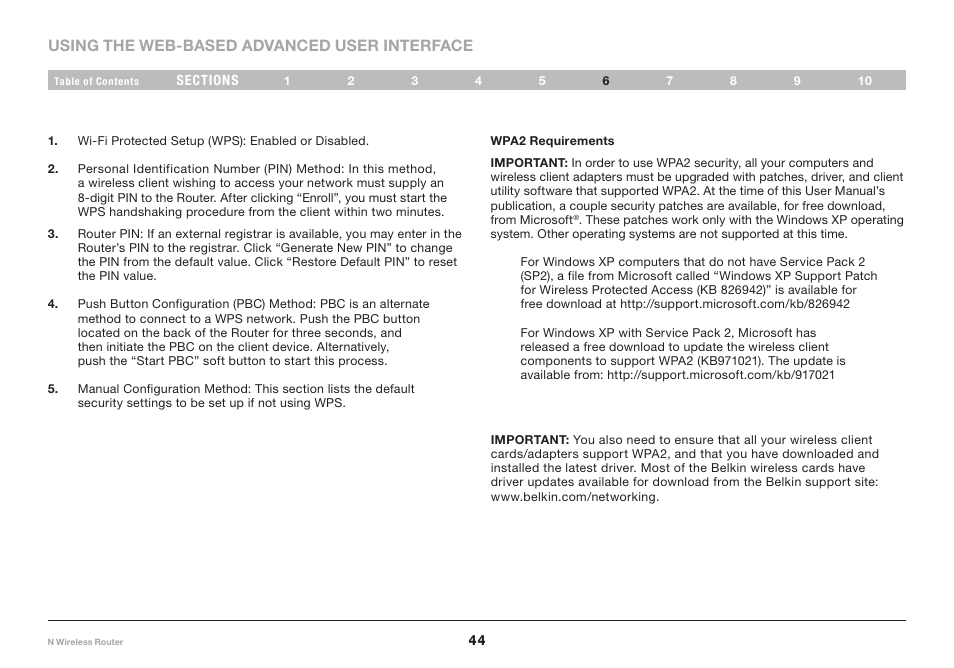 Belkin PM01122EA-B User Manual | Page 46 / 96