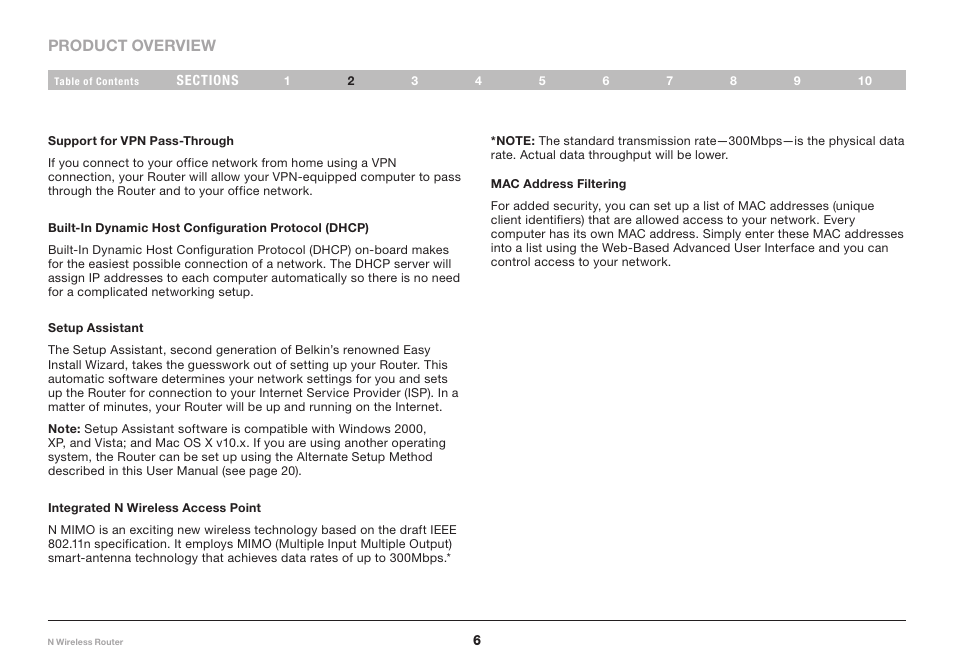 Belkin PM01122EA-B User Manual | Page 8 / 96