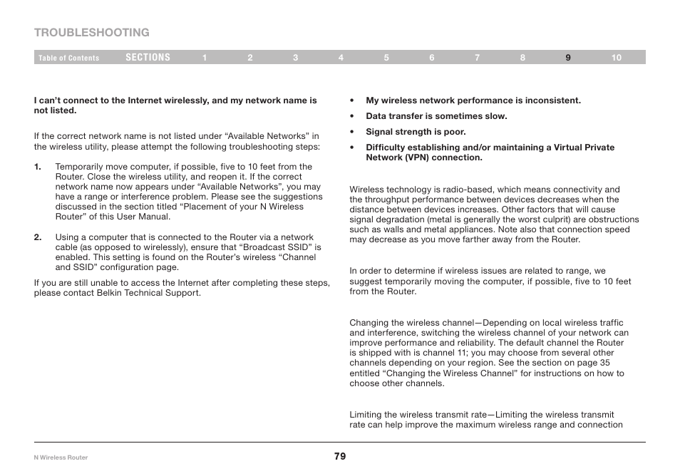 Belkin PM01122EA-B User Manual | Page 81 / 96