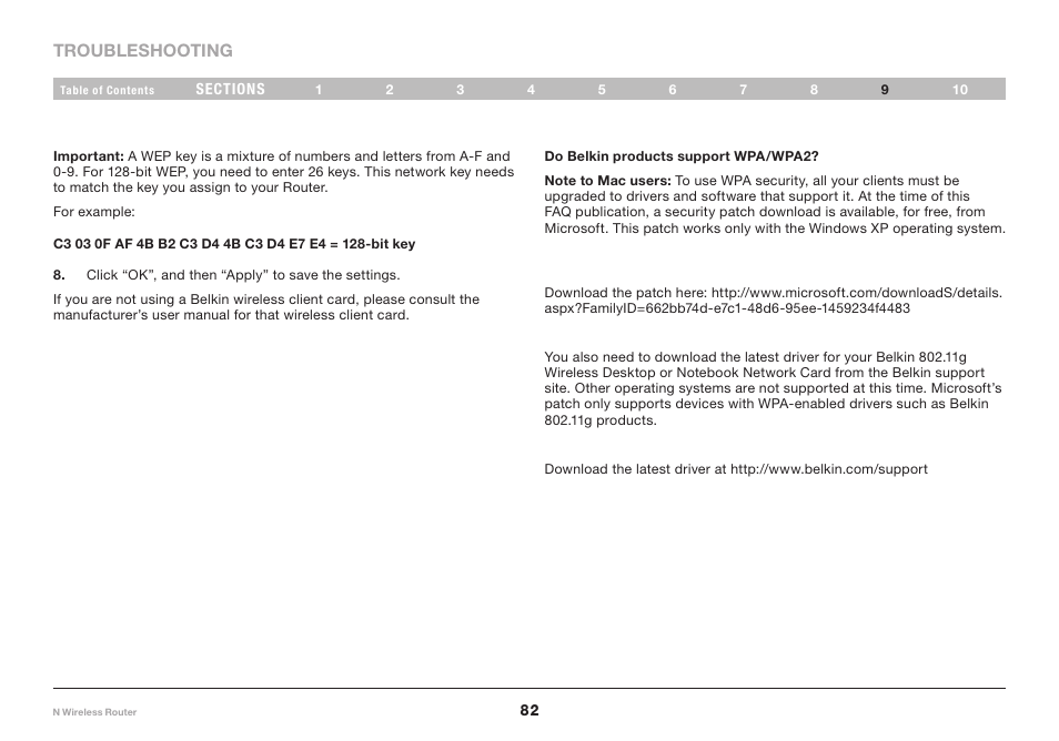 Belkin PM01122EA-B User Manual | Page 84 / 96