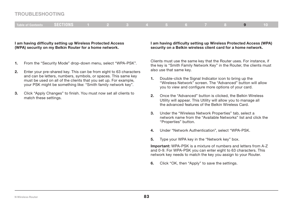 Belkin PM01122EA-B User Manual | Page 85 / 96