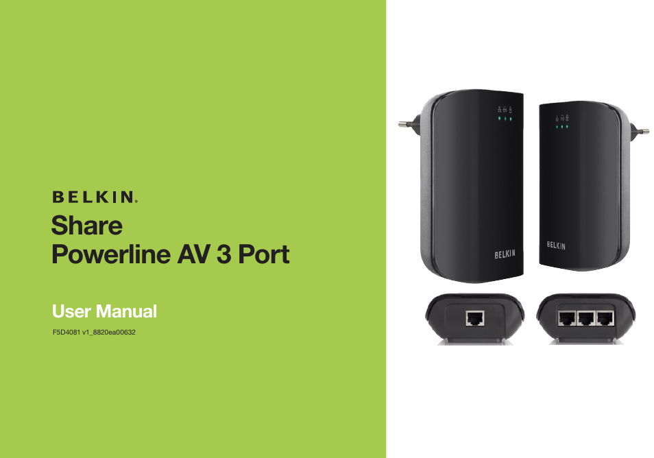 Belkin F5D4081 User Manual | 15 pages