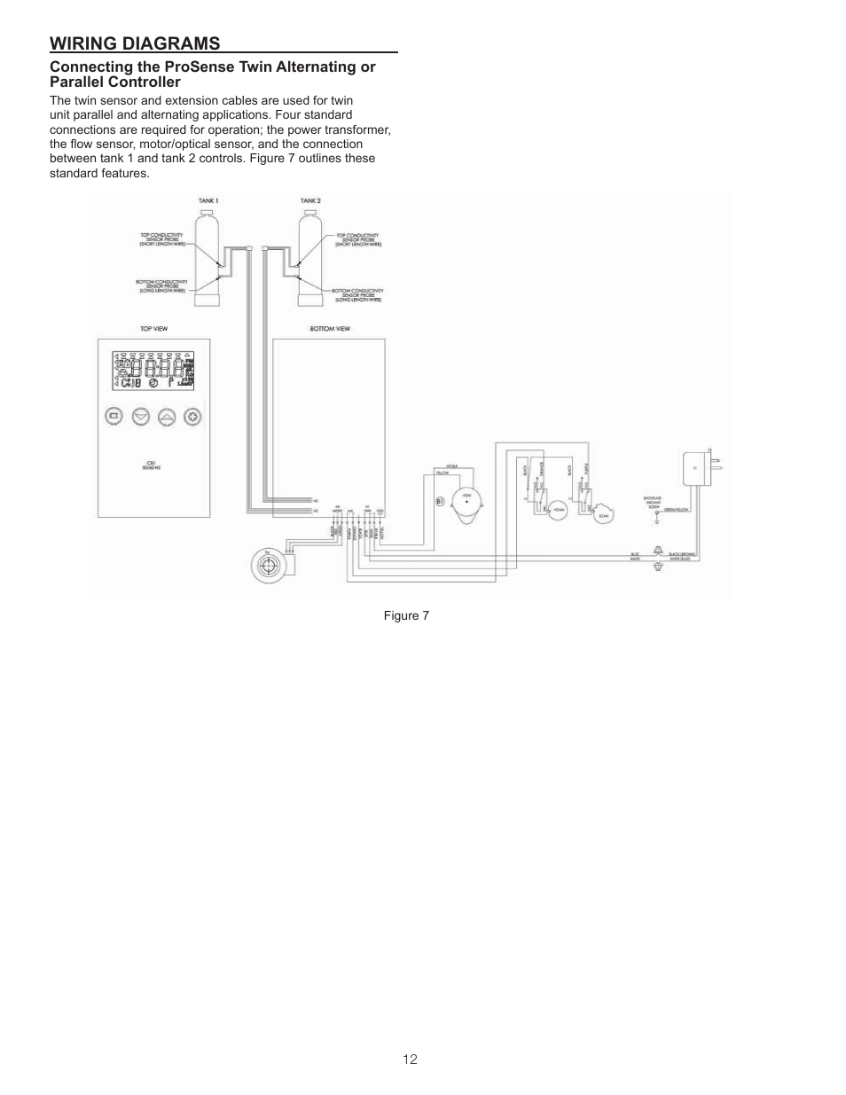 Wiring diagrams | Watts ProSense User Manual | Page 12 / 30