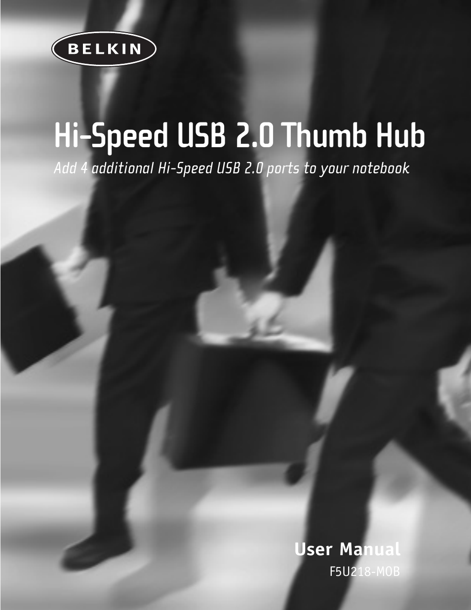 Belkin THUMB HUB F5U218-MOB User Manual | 9 pages