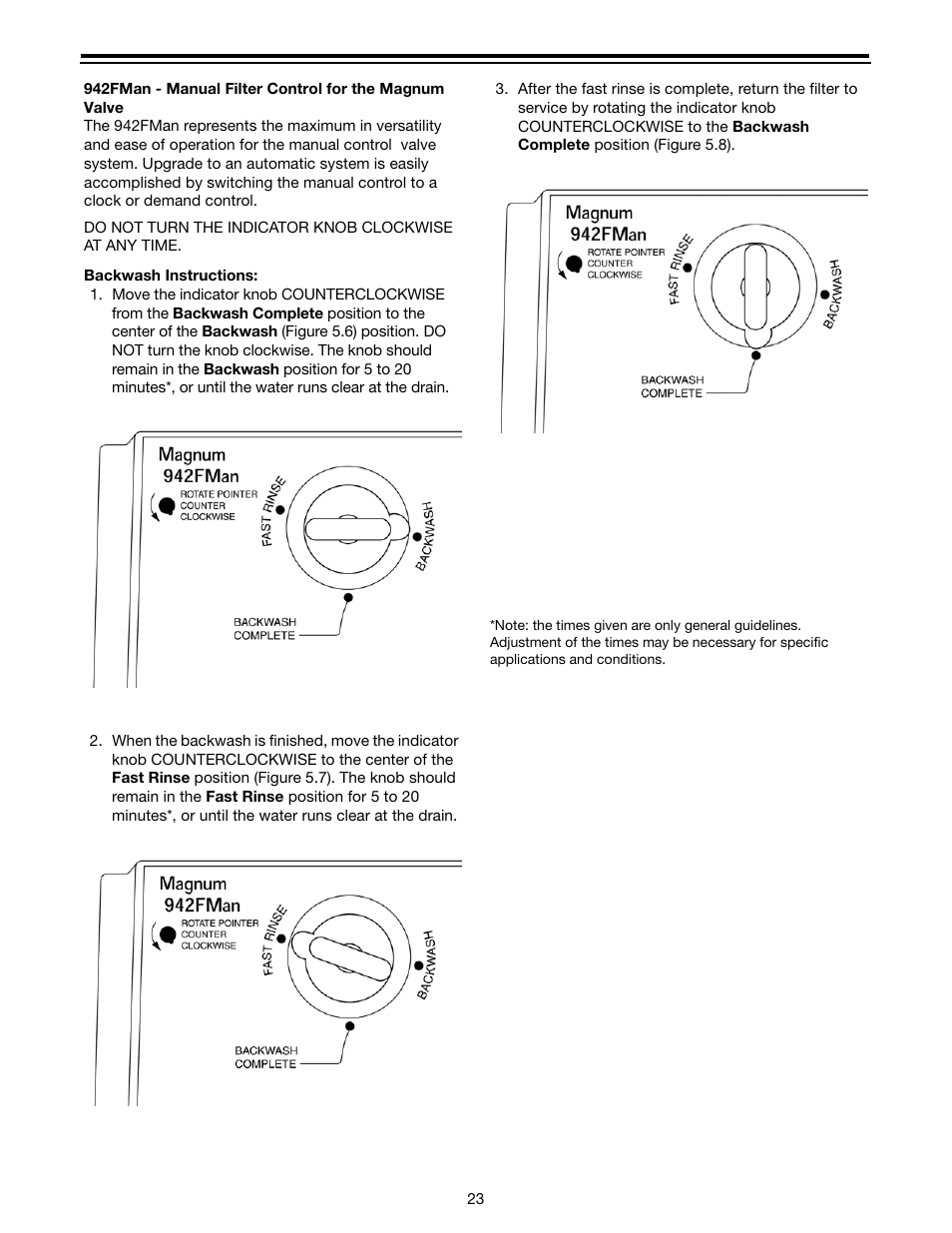 Watts Autotrol Magnum (CV+ Series) User Manual | Page 27 / 86