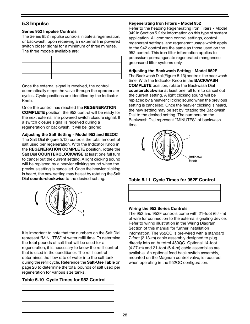 3 impulse | Watts Autotrol Magnum (CV+ Series) User Manual | Page 32 / 86