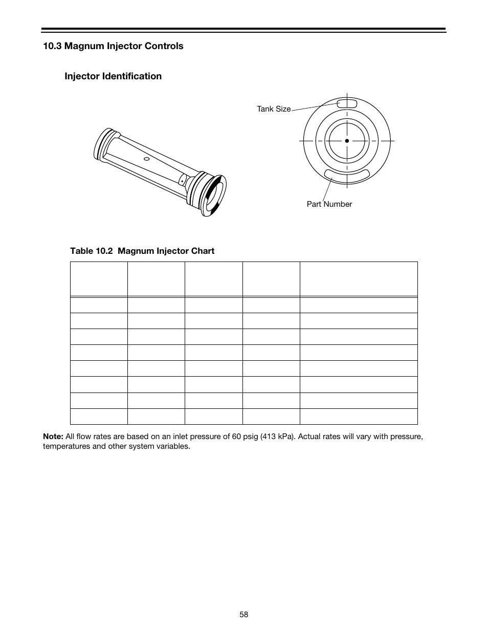 3 magnum injector controls, A sections | Watts Autotrol Magnum (CV+ Series) User Manual | Page 62 / 86