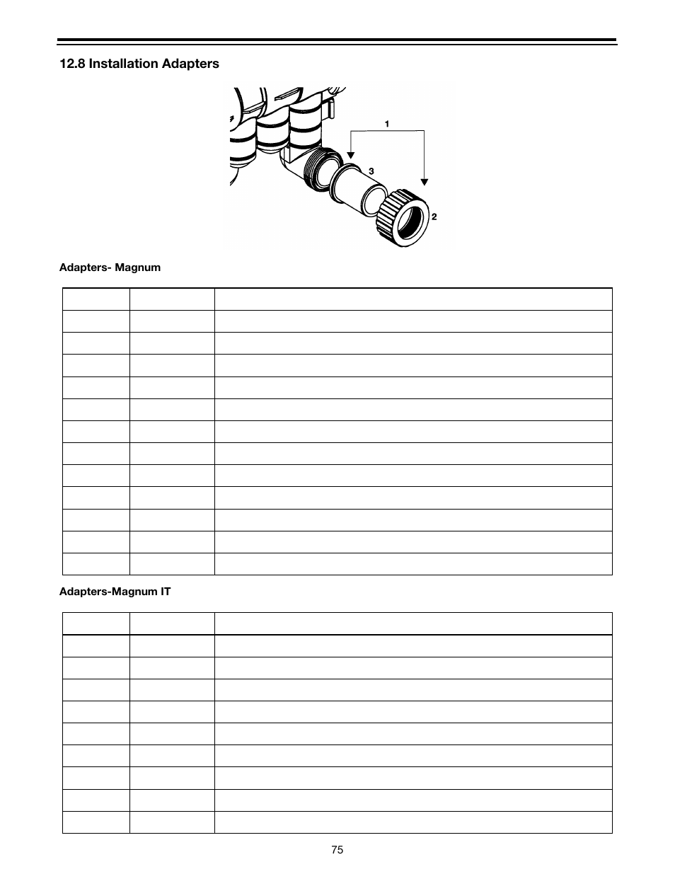 8 installation adapters | Watts Autotrol Magnum (CV+ Series) User Manual | Page 79 / 86